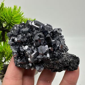 Stunning Galena Spinel Law on Sphalerite,From Borieva mine,Madan,Bulgaria,collection mineral specimen,rare crystal,Galena,Spinel law Galena