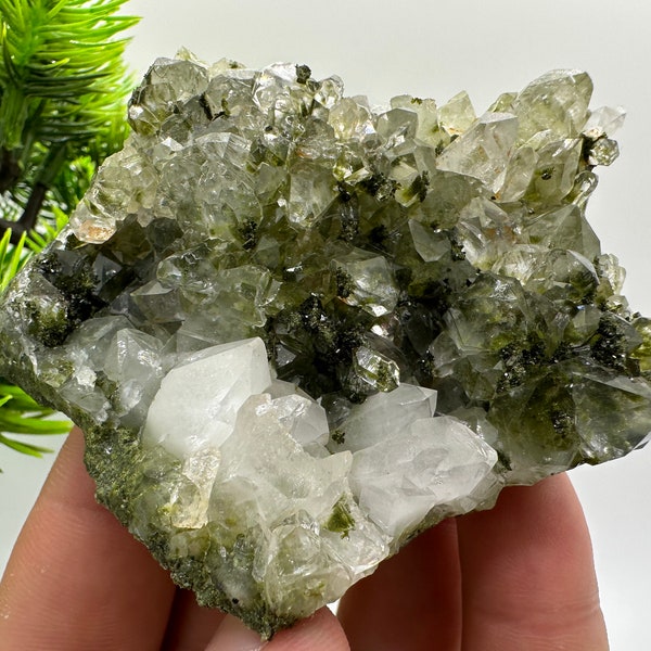Rainbow Epidote with Quartz, Hakkari Turkey Mineral Specimen