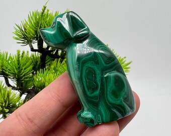 マラカイトの象の置物　パワーストーン マラカイトの象の置物：ヴィンテージ天然石アートオブジェ - Etsy 日本