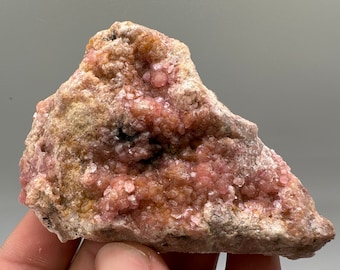 Sparkling Pink Cobalto Calcite Specimen, Congo Mineral