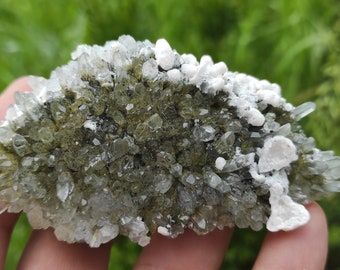 Quartz With Iron Oxide, Quartz Crystal, Mineral, Natural Crystal