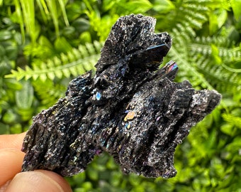 Carborundum, Stunning Raw Rainbow Carborundum Specimen, Cluster, Mineral, Crystal, Gift, Healing Crystals - Gems