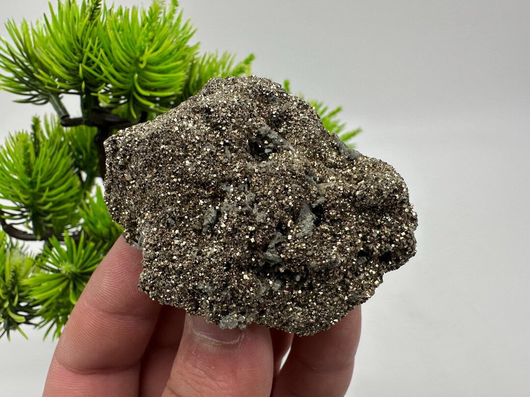 Stunning Moss Pyrite Rare Pyrite False Gold Fool’s Gold,borieva,madan ...