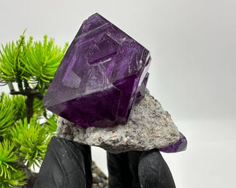 クロムミョウバン結晶宝石標本 - Etsy 日本