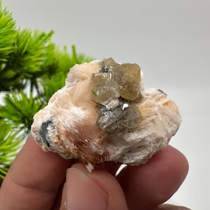 Wonderful Baryte with Cerussite on Galena from Morocco,Crystal, Mineral,Specimen,Cluster,Crystals,Barite Crystal,Cerussite Crystal,Specimen