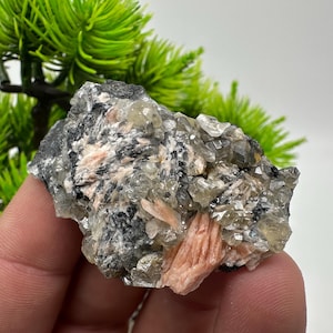 Wunderbarer Baryt mit Cerussit auf Galena aus Marokko, Bleikristall, Bleikristall,Cerussit Kristall,Kristalle, Bleikristall,
