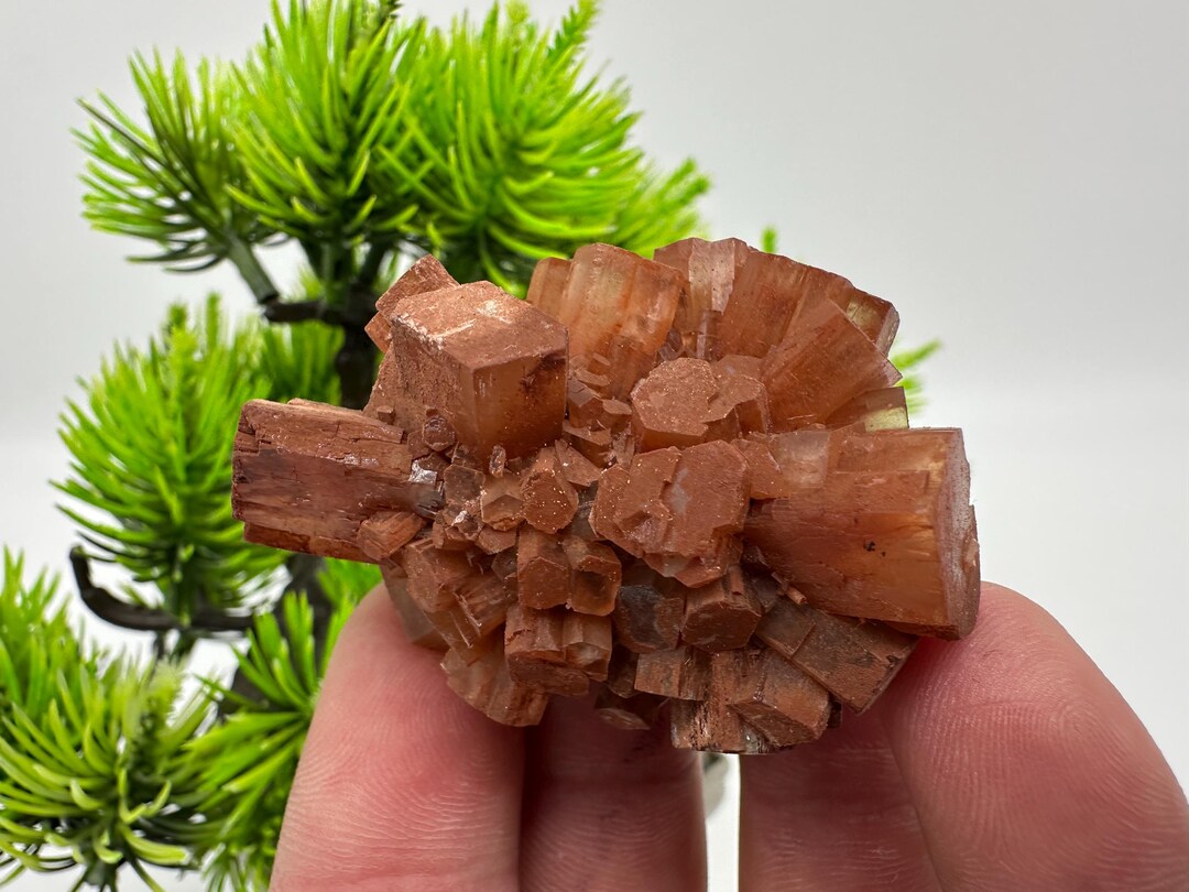 モロッコ産アラゴナイト・スプートニク・クリスタルクラスター：原石