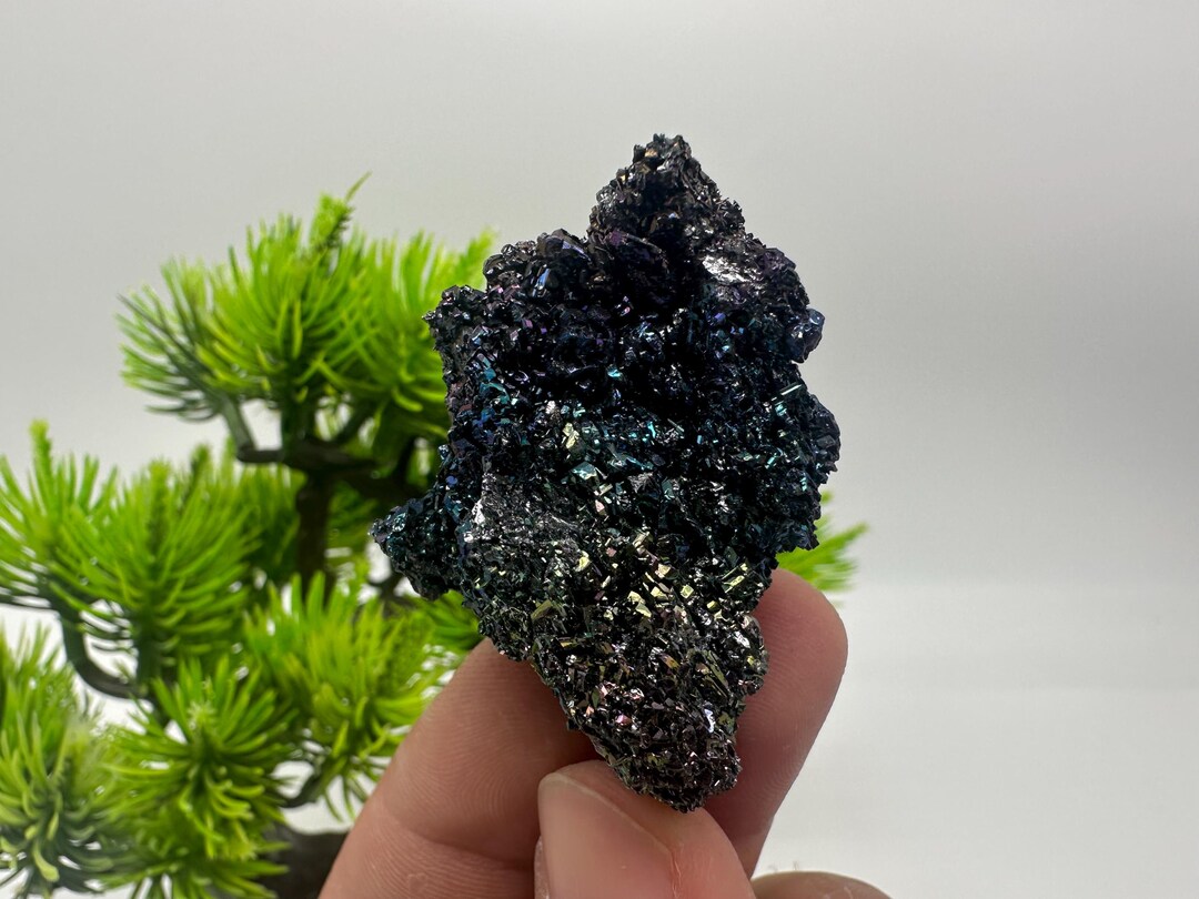 Raw Rainbow Carborundum Specimen: Healing Crystal Cluster - Etsy
