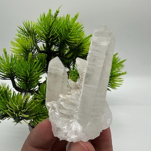 Wonderful Quartz whit Pyrite from Krusyev dol mine,Madan,Bulgaria,transparent Quartz crystal,collection specimen,Mineral,Souvenir stone