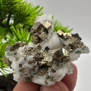 Wonderful Pyrite whit Calcite,Quartz,from Borieva mine,Bulgaria,natural,collection mineral specimen,home decor stone,rare minerals,gift,cls