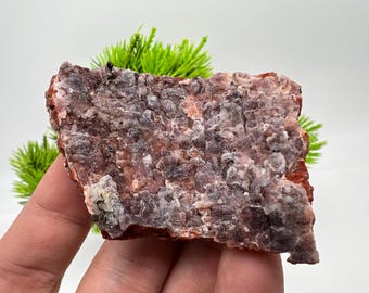 Red Chalcedony Mineral Specimen, Morocco Crystals, Rare Red Crystal