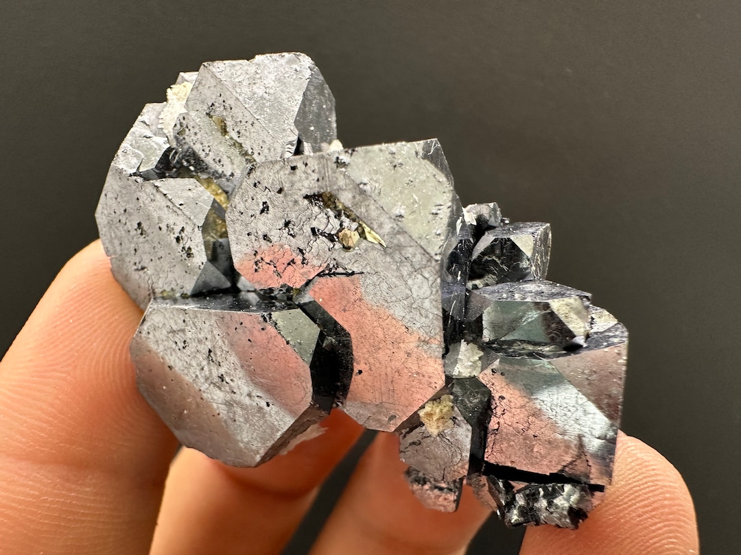 Stunning Galena Rare Morphology From Famous Borieva Mine Madan Bulgaria