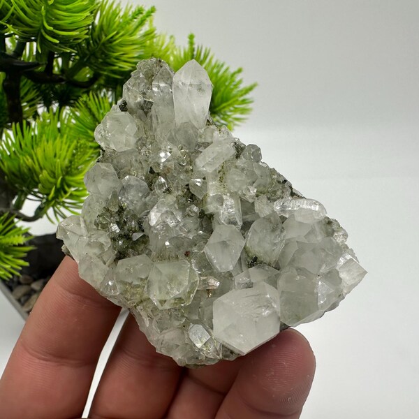 Rainbow Epidote with Quartz, Hakkari Turkey Mineral Specimen