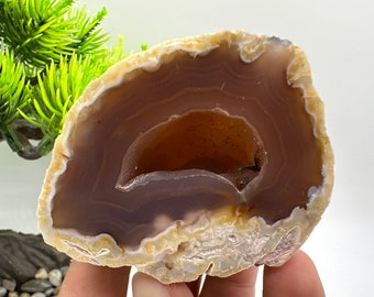 Agaatgeode, kwartsgeode, kristalgeode, agaat, geode, natuurlijke agaat, blauwe agaat, kwarts, kristal, agaat, druzy-geode, druzy-agaat