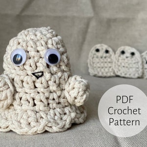 Crochet Halloween Little Ghost | Halloween Easy Amigurumi Ghost