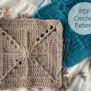 Crochet Sun Granny Square