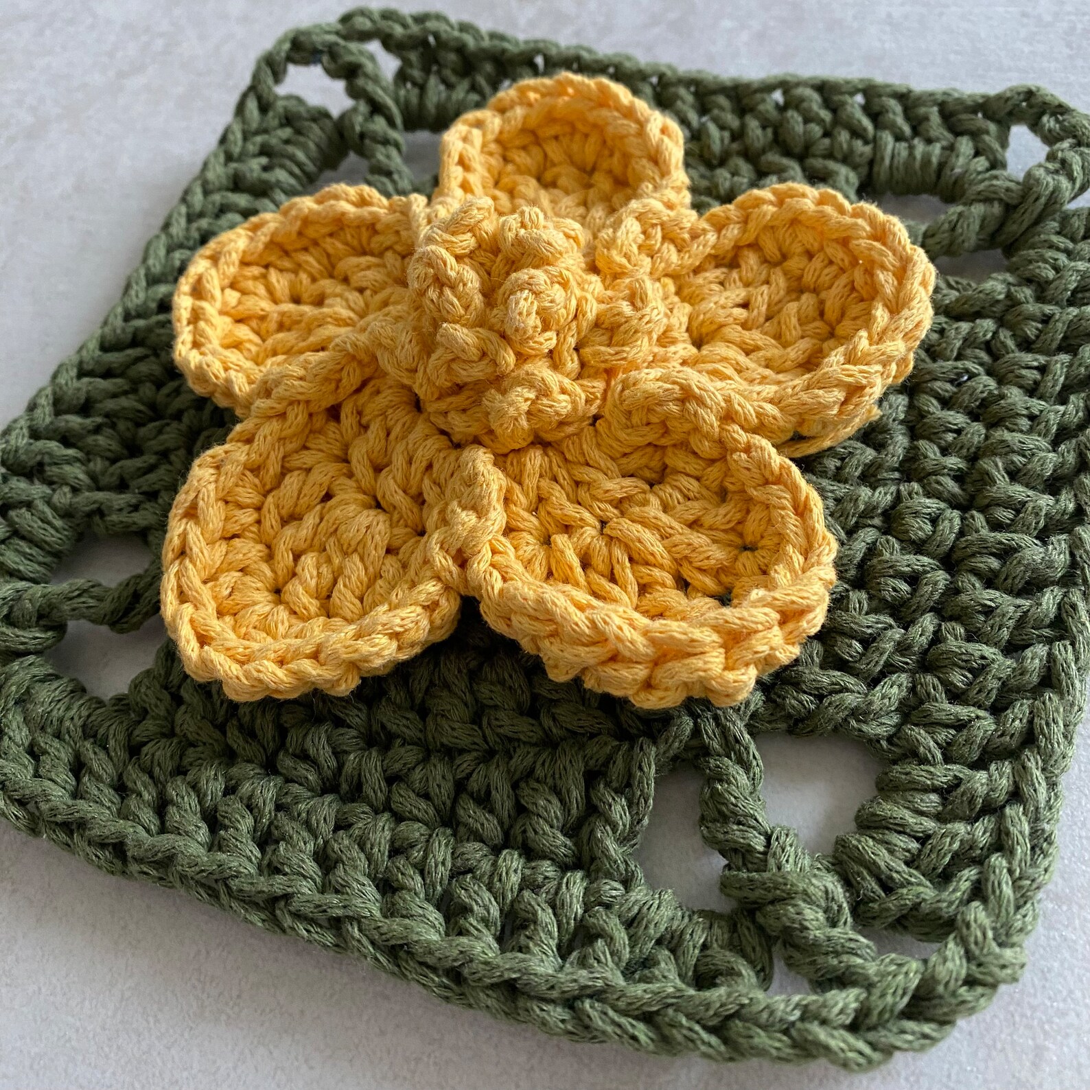 Buttercup Crochet Pattern Granny Square - Floral Elegance for DIY ...