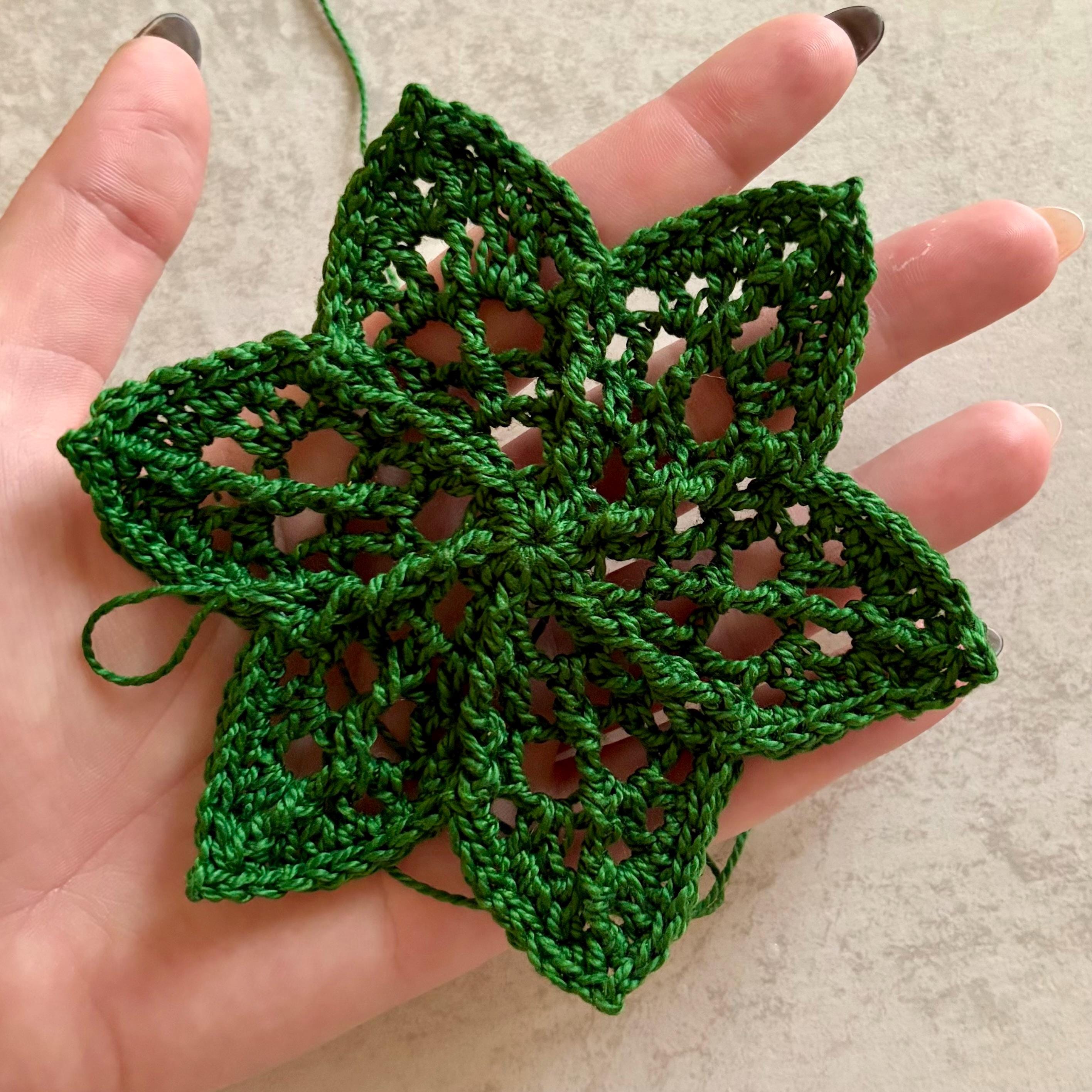 Delicate Crochet Star Pattern – Thread Ornament - Etsy