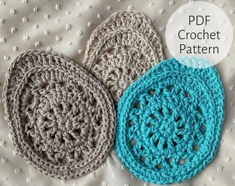 Easter Egg Crochet Coaster Pattern: Table Decoration (PDF Pattern)