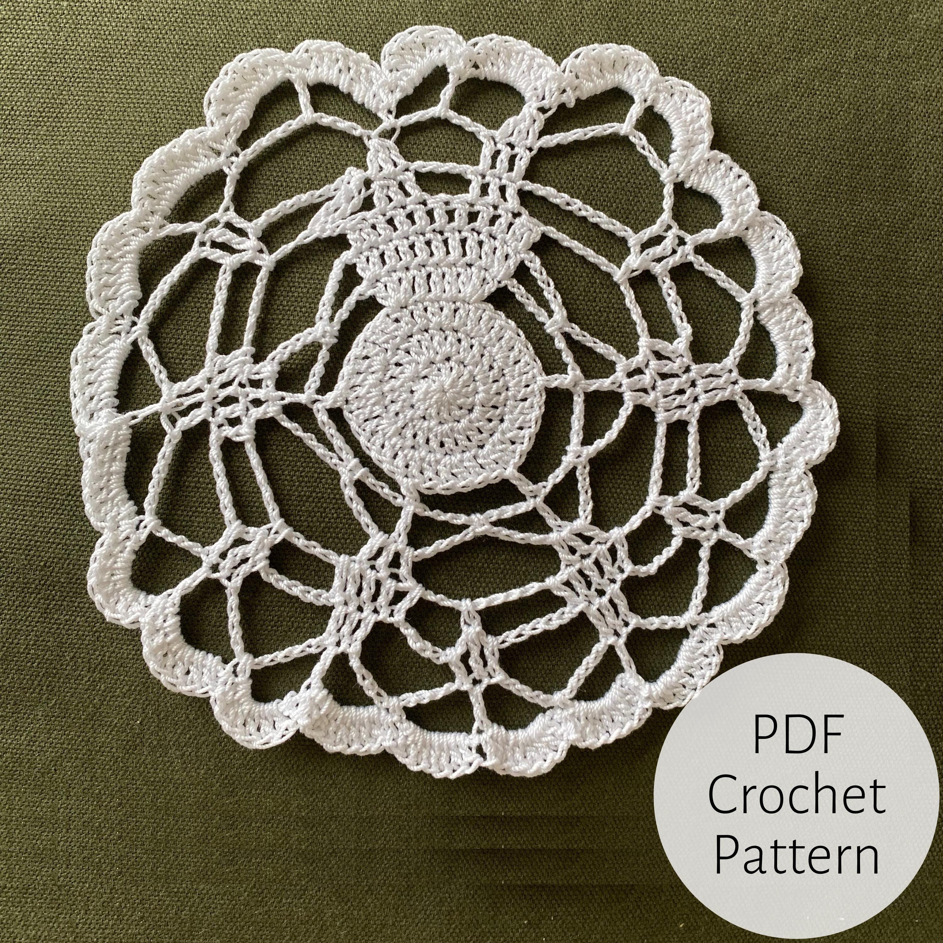 40 Easter Bunny Crochet Patterns for Spring Gifts, Baskets, and Home Decor 31 Easter Bunny Crochet Doily Pattern: Spring Table