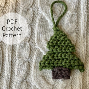 Crochet Winter Christmas Tree