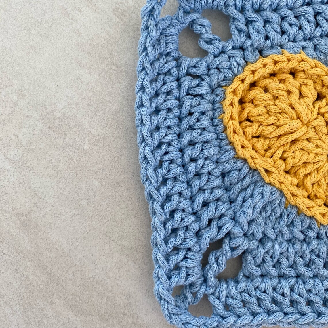 Whimsical Heart Granny Square Crochet Pattern - Etsy