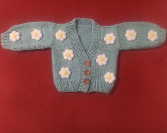 Hand made baby cardigan