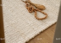 6x9, 8 x 10 ft White solid Natural Hemp Jute Rugs-Extra Large Jute Rugs entryway Jute Rugs ,Solid jute Rug, Large Area Hemp For Hallway Carpet product logo