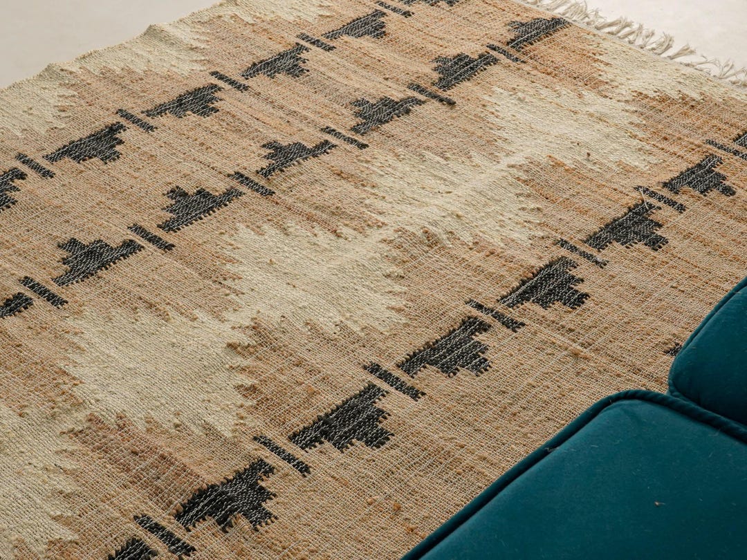 Kilim Rug Patterns Handmade 8x10ft Cotton Woven Kilim pattern jute rugs for interior ...