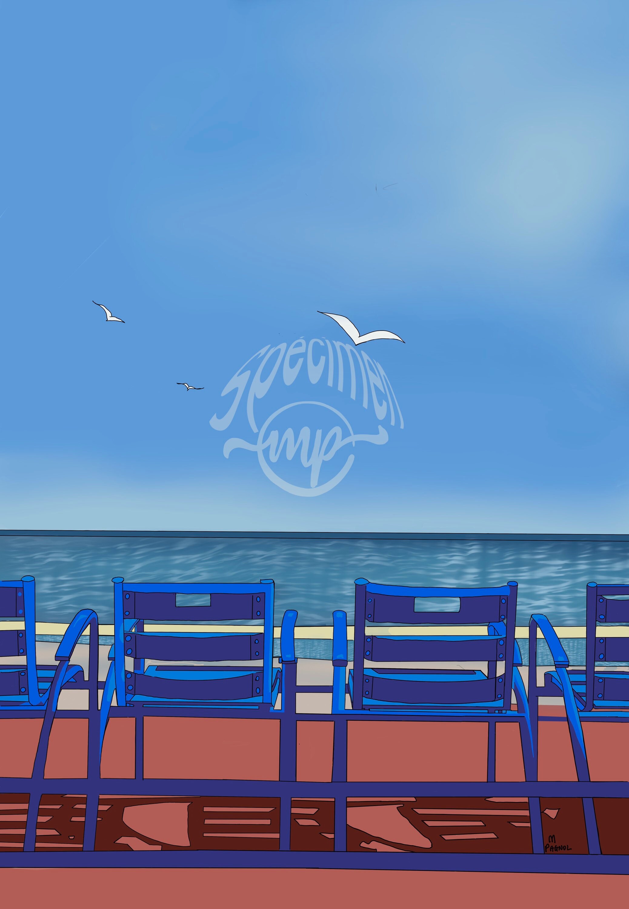 Affiches Villes Nice- Marseille - Côte d'azur Provence