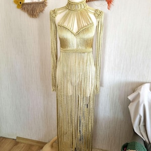 Macrame dress, Cher costume, Cleopatra dress, Ancient costume, Moulin rouge, Burning man Outfit woman, Egyptian dress, Greek Goddess dress