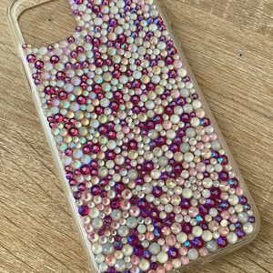 Rhinestone phone case - made to order!