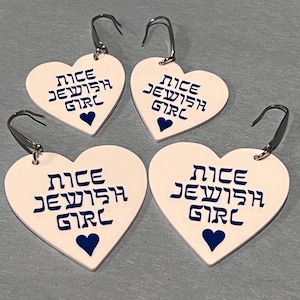 Nice Jewish Girl Earrings
