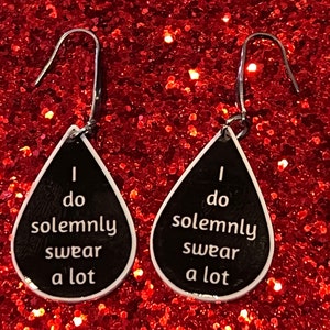 I do solemnly swear a lot Earrings