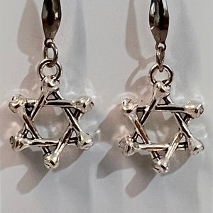 Star of David Earrings, Jewish Earrings,