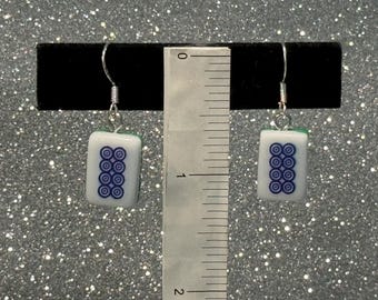 Mahjong Earrings, Tile Game