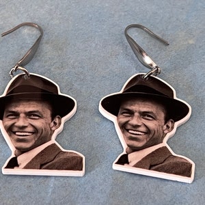 Frank Sinatra Ohrringe, Präsident des Board, Ol&#39; Blue Eyes,