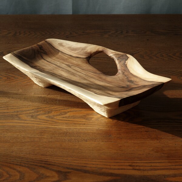 Carved Wood Tray - Etsy