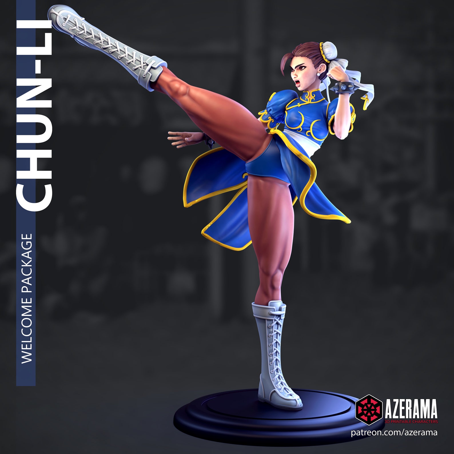 Chun Li Sammlerstück Miniatur SFW NSFW - Etsy.de