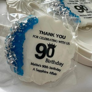 50th 60th 70th 80th 90th Birthday Magnet Favors, First Magnet Favors Birthday Magnet Gift for Guest, Birthday Party Favors, Epoxy Magnet