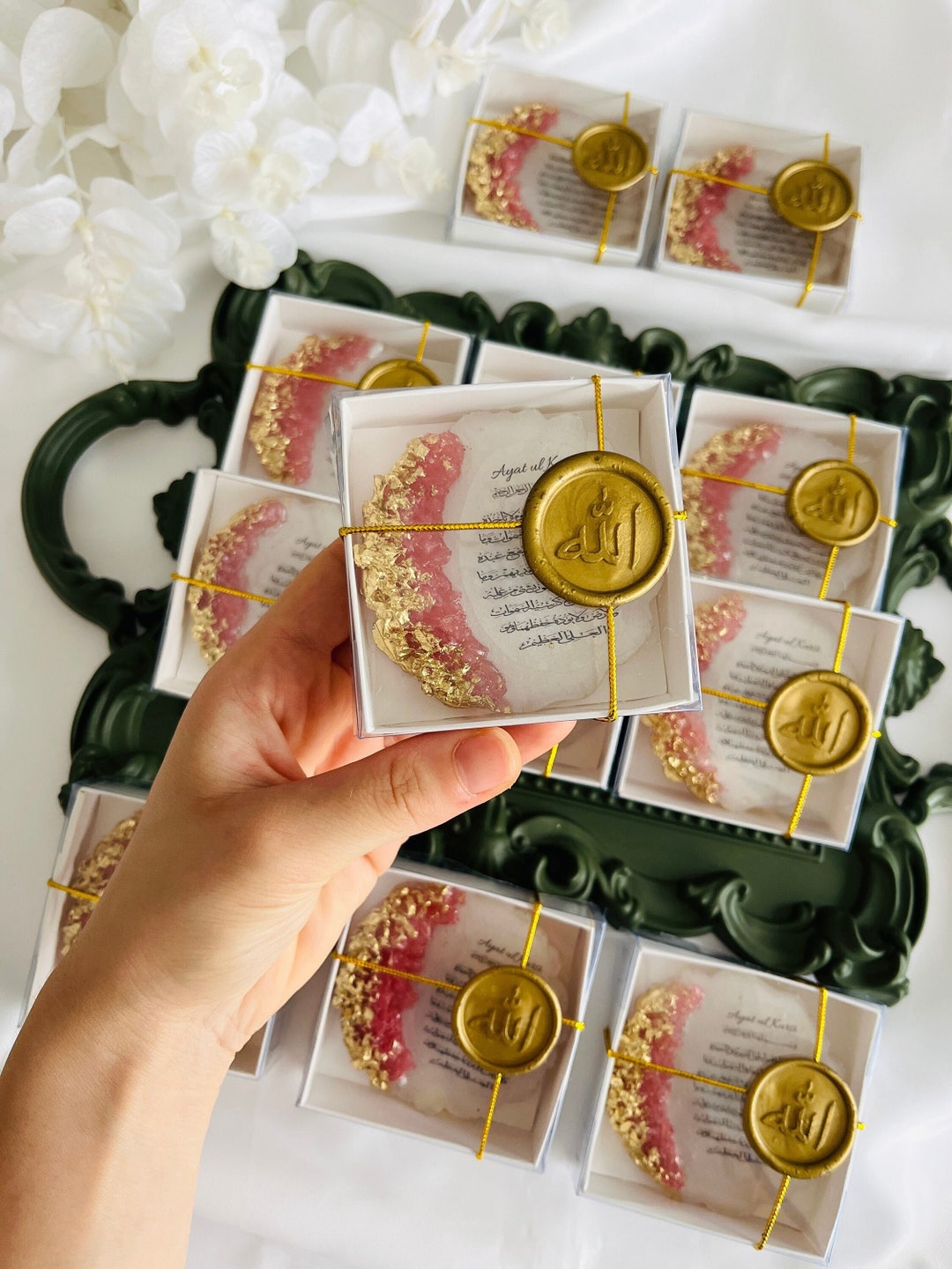 Islamic Ayatul Kursi Epoxy Magnet Favors, Ayatul Kursi Epoxy Magnet ...