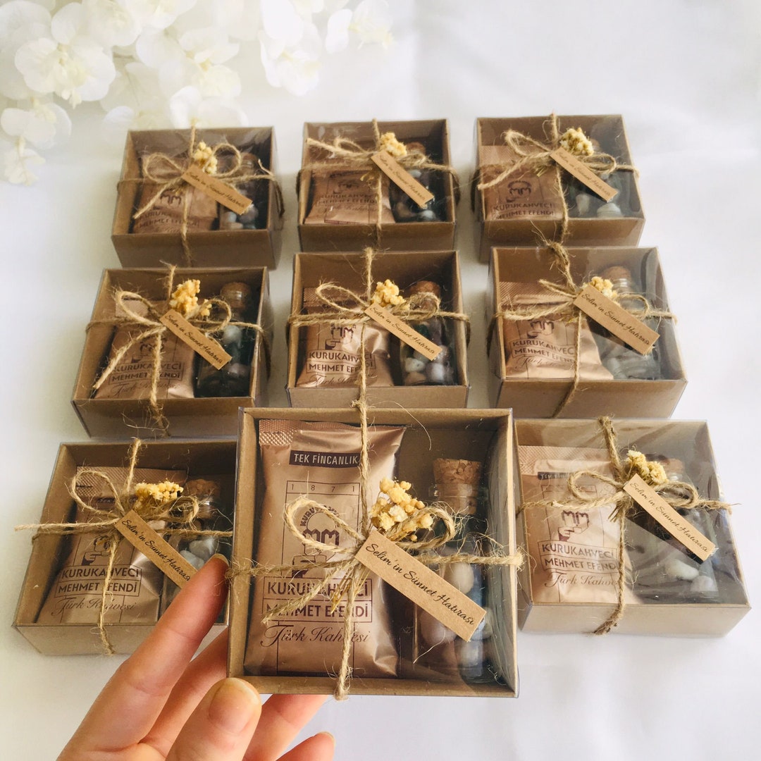 Coffee and Chocolate Favors for Guests Turkish Coffee - Etsy