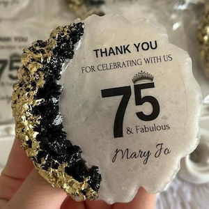 Adult Birthday Party Favors, 15th, 40th, 50th, 60th, 75th, 80th, 90th, 100th Birthday Party Favor,Custom Birthday Magnet,Anniversary Favors