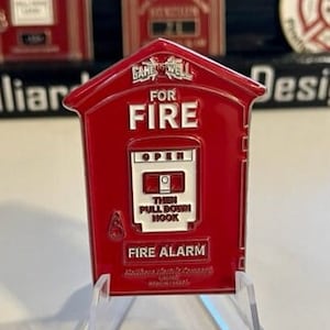 Gamewell Fire Alarm Box Challenge Coin