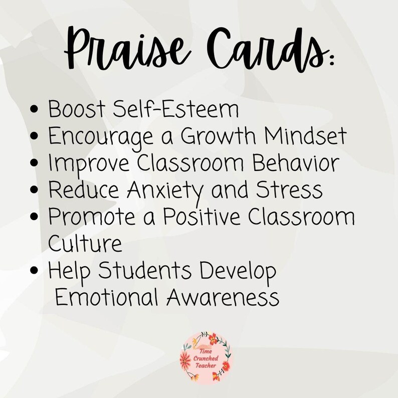 Praise Cards Example Printable Halloween Praise Cards | Positive Classroom Management Tool ...