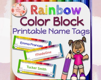 Printable Student Name Tags Printable Name Tags Name Tag Template ...