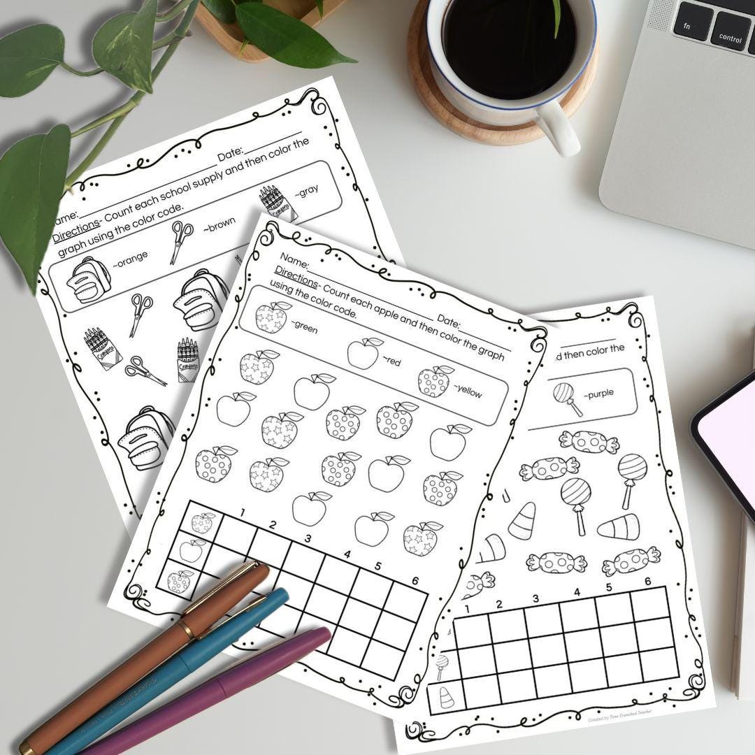 Printable Kindergarten Math Practice | Kindergarten Math Skills ...