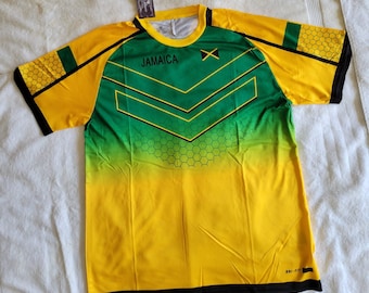 Jamaica Uhlsport 2001/03 Football Jersey Soccer Shirt L Kit