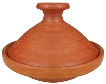 Tajine Tagine Taschin 24 cm Handmade Lead-free Unglazed Moroccan Casserole Hand-painted Clay Pot Morocco Induction Cooking Tagine Aladdin