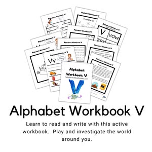 Alphabet Workbook V